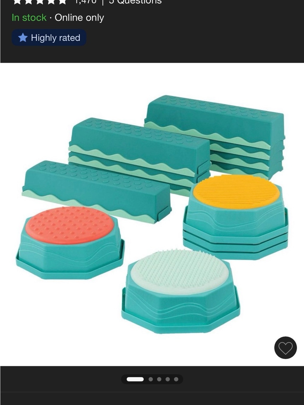 Battat Balancing Beams and Stepping Stones
- 13 Pieces